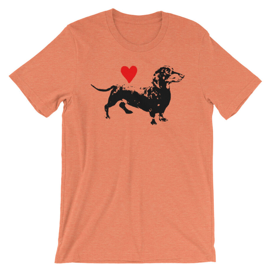 Dachshund Love T-Shirt - Unisex