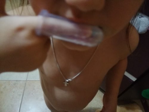 Soft Pet Finger Toothbrush photo review