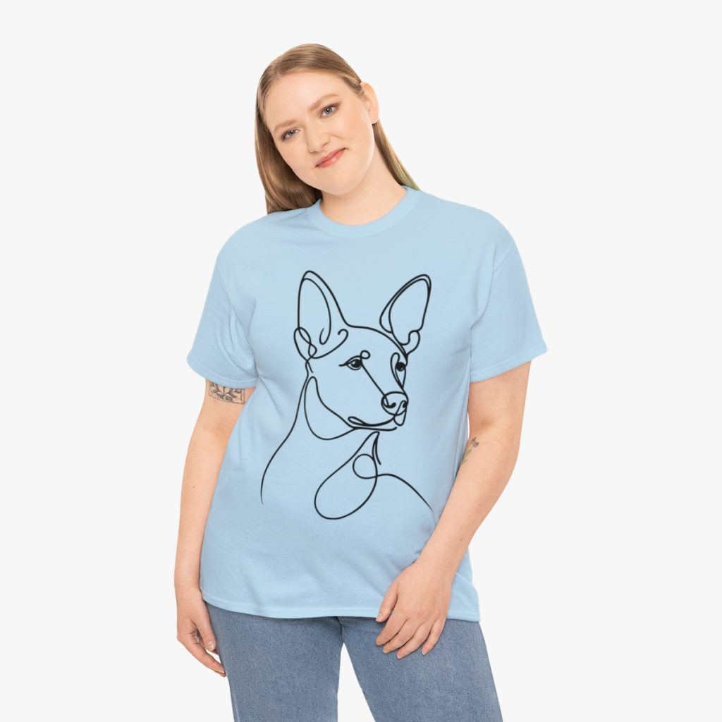 Carolina Dog Unisex Heavy Cotton Tee (D02)