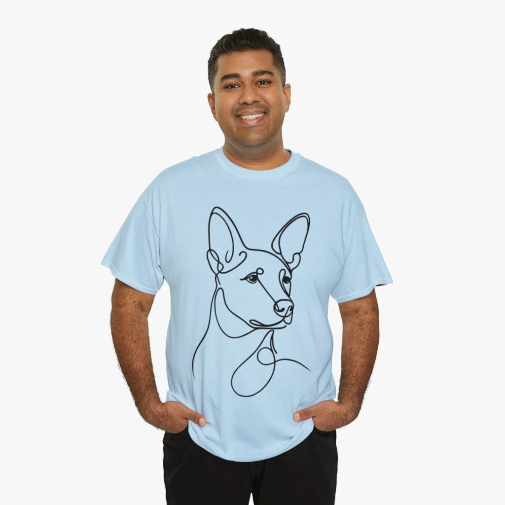 Carolina Dog Unisex Heavy Cotton Tee (D02)