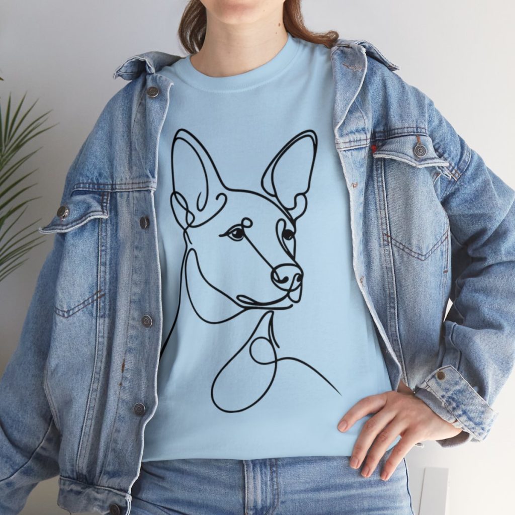 Carolina Dog Unisex Heavy Cotton Tee (D02)