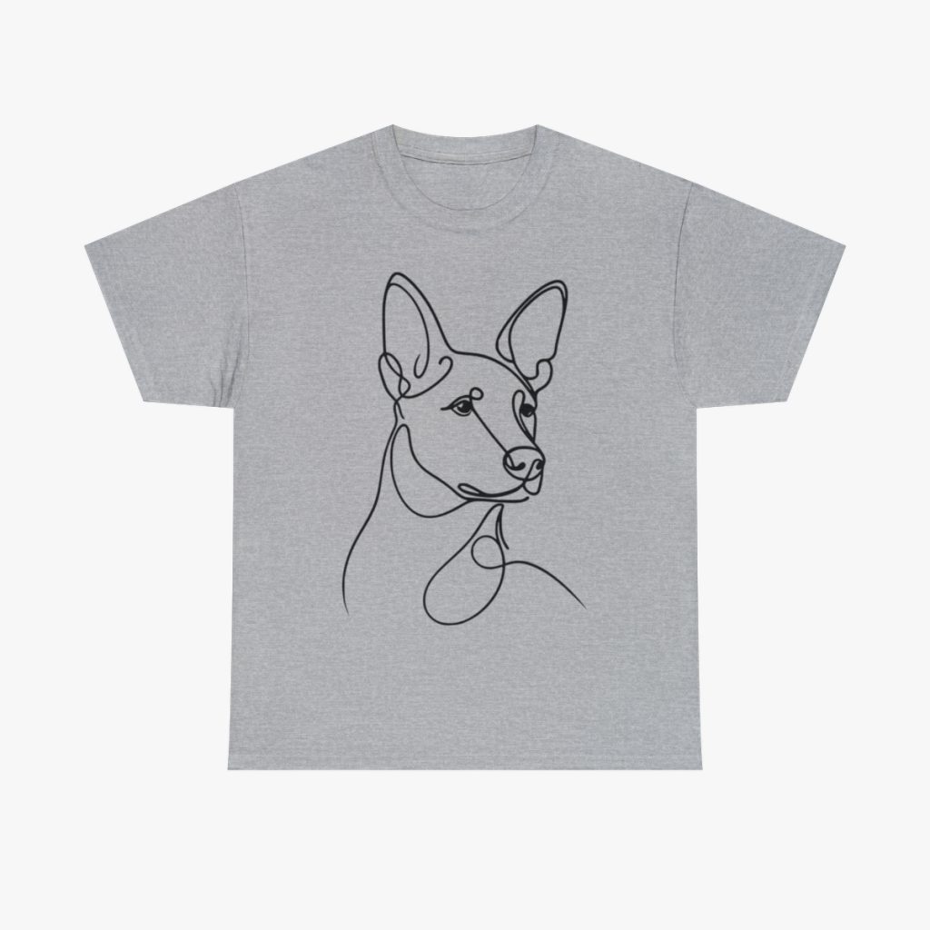 Carolina Dog Unisex Heavy Cotton Tee (D02)