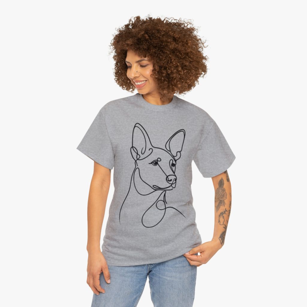 Carolina Dog Unisex Heavy Cotton Tee (D02)