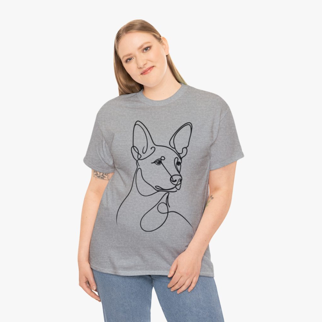 Carolina Dog Unisex Heavy Cotton Tee (D02)