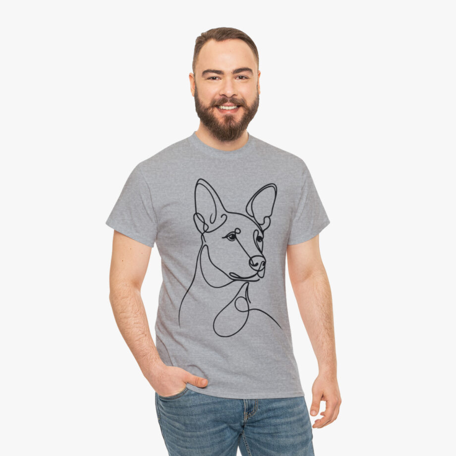 Carolina Dog Unisex Heavy Cotton Tee (D02)