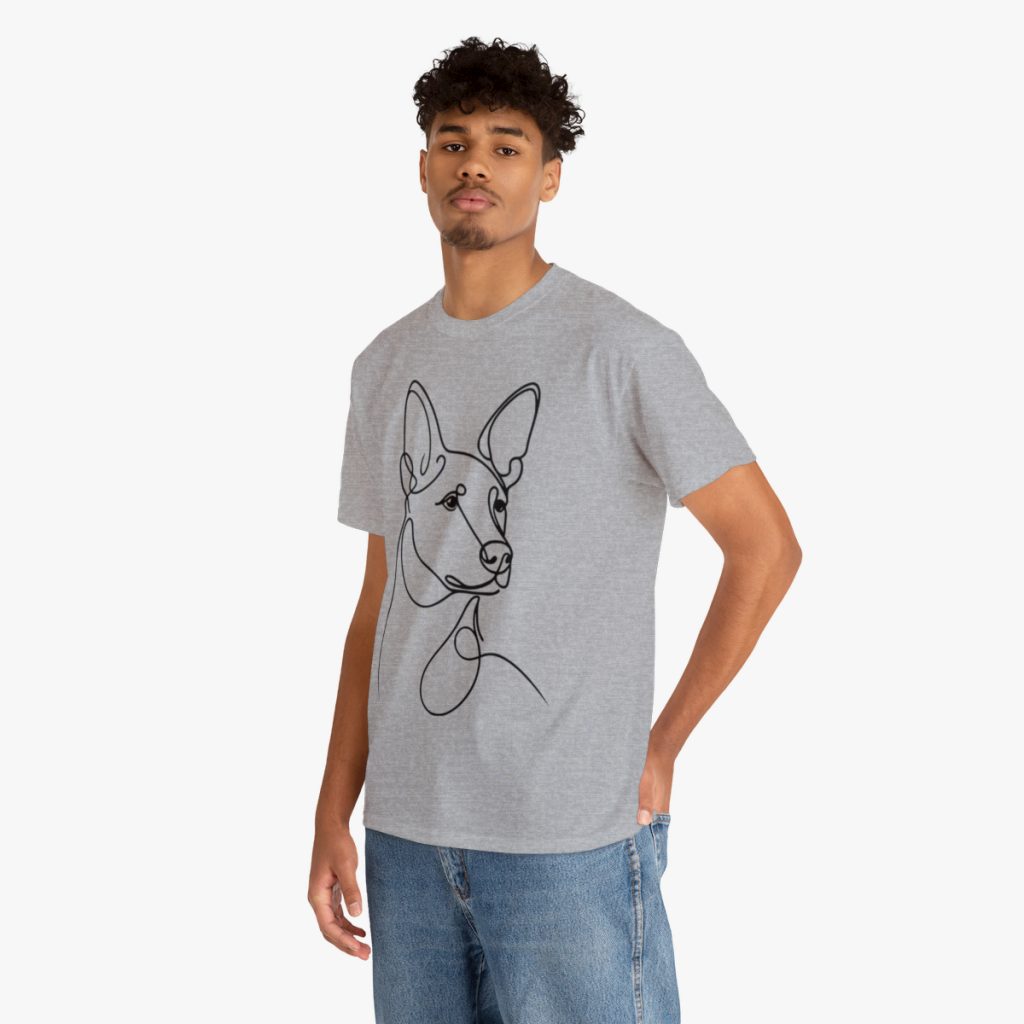 Carolina Dog Unisex Heavy Cotton Tee (D02)