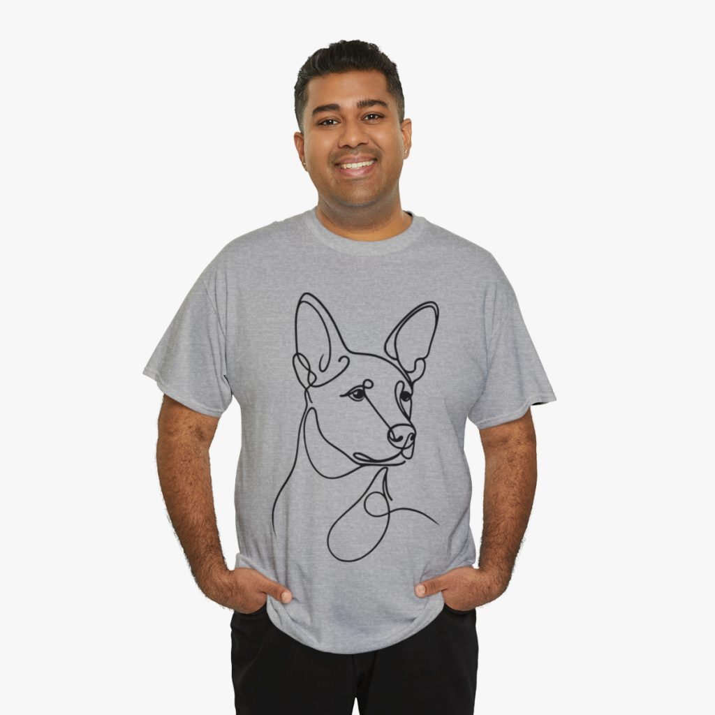 Carolina Dog Unisex Heavy Cotton Tee (D02)