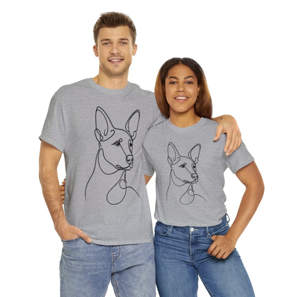 Carolina Dog Unisex Heavy Cotton Tee (D02)