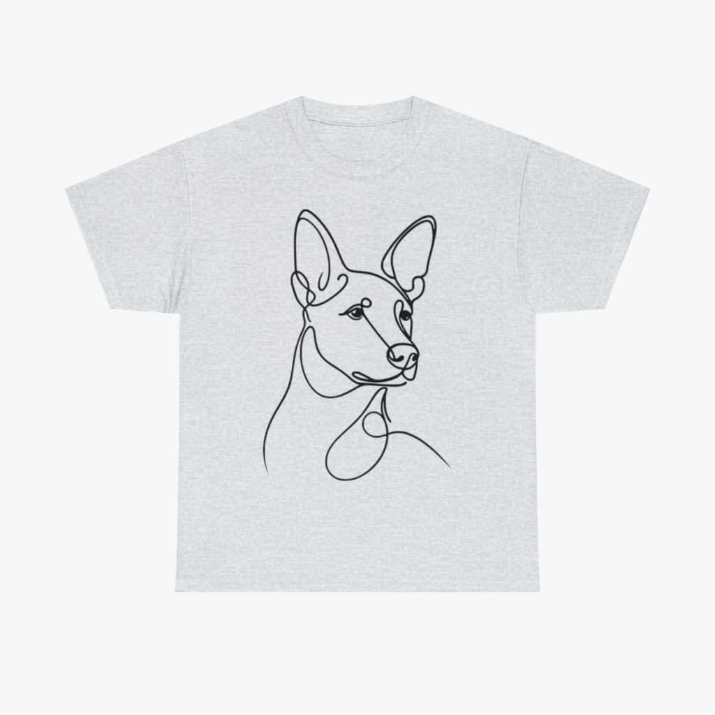 Carolina Dog Unisex Heavy Cotton Tee (D02)