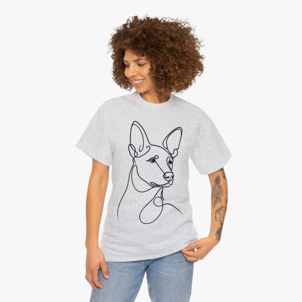 Carolina Dog Unisex Heavy Cotton Tee (D02)