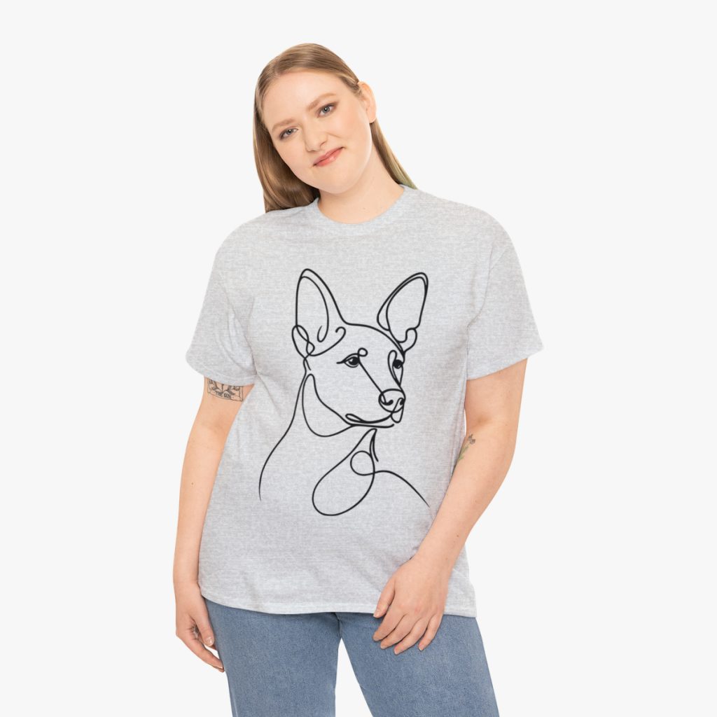 Carolina Dog Unisex Heavy Cotton Tee (D02)