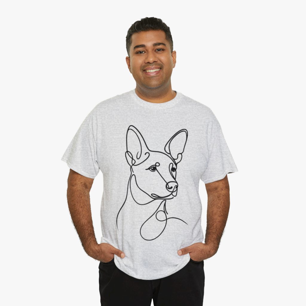 Carolina Dog Unisex Heavy Cotton Tee (D02)