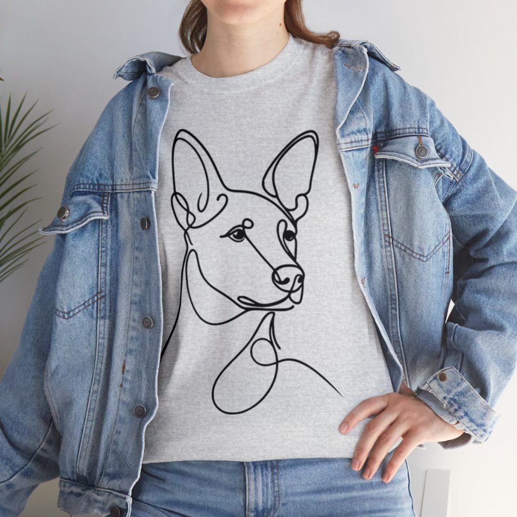 Carolina Dog Unisex Heavy Cotton Tee (D02)