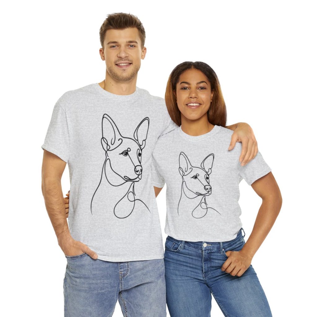 Carolina Dog Unisex Heavy Cotton Tee (D02)