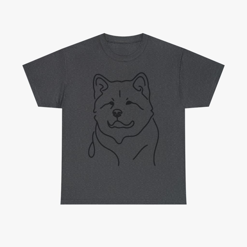 American Akita Unisex Cotton Tee (D02)