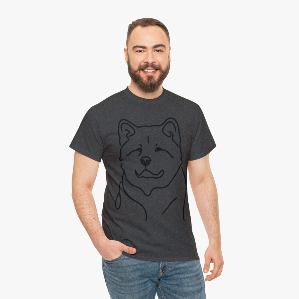 American Akita Unisex Cotton Tee (D02)