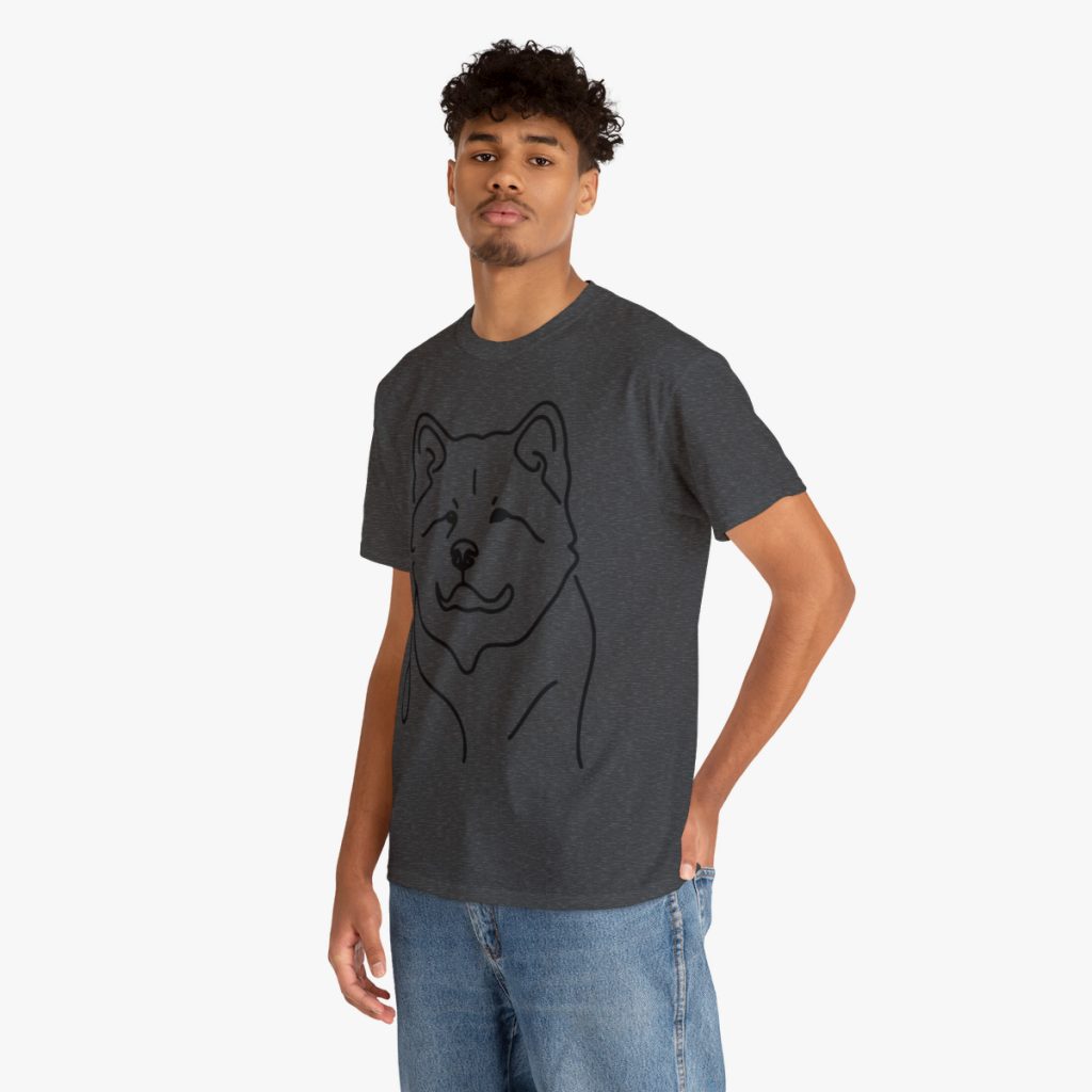 American Akita Unisex Cotton Tee (D02)