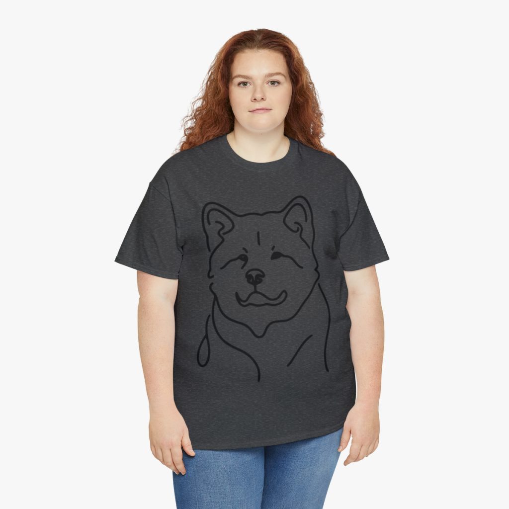 American Akita Unisex Cotton Tee (D02)