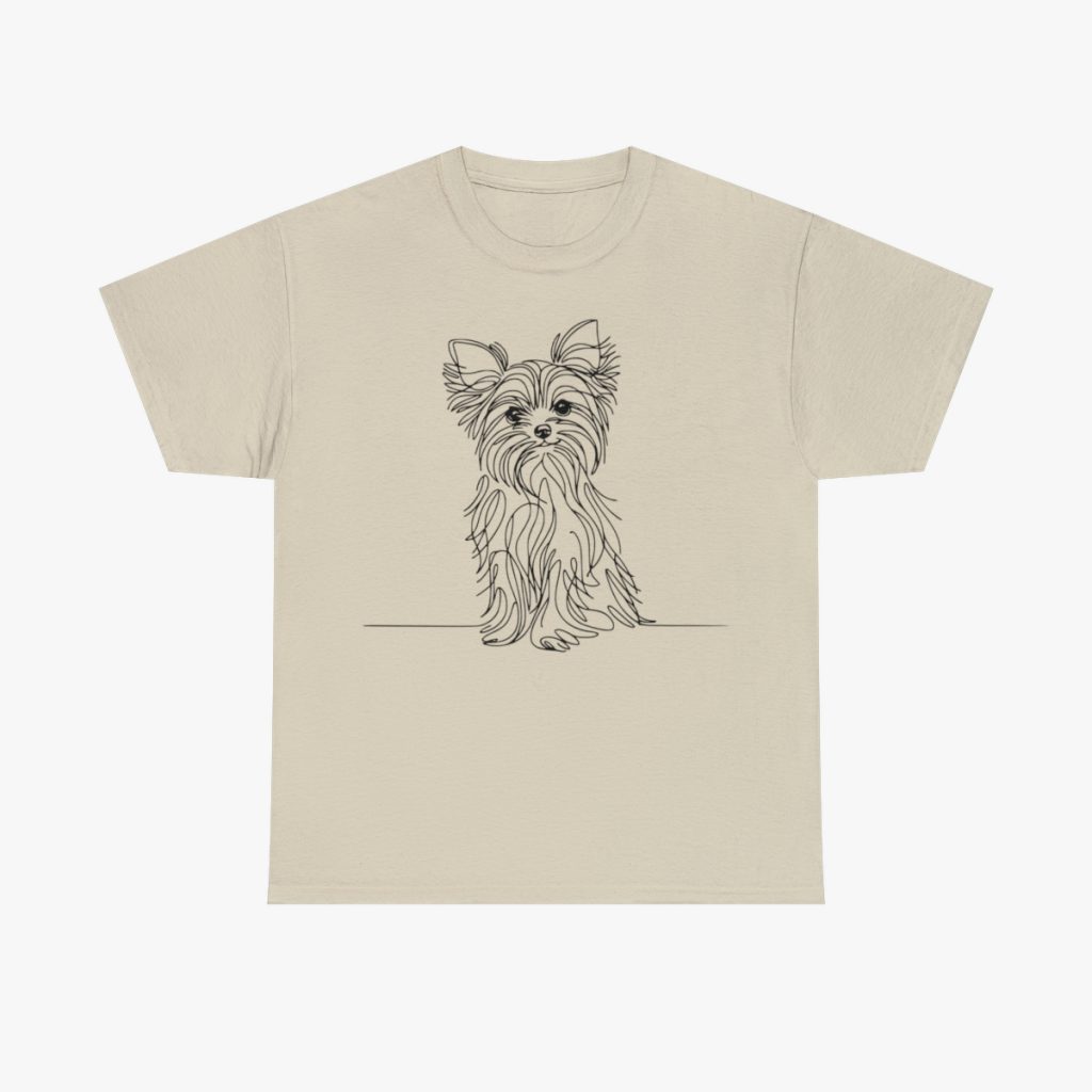 Chorkie Unisex Cotton Tee (D01)