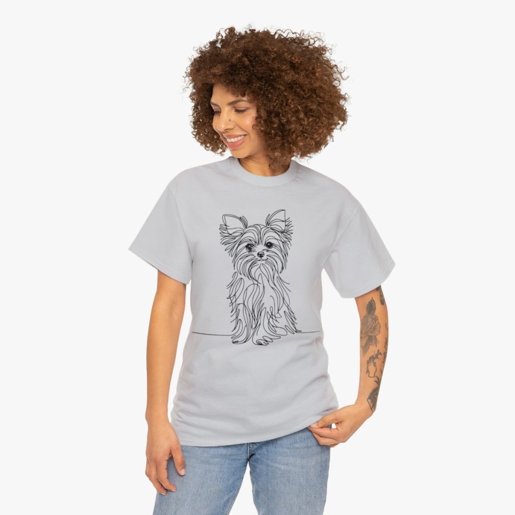 Chorkie Unisex Cotton Tee (D01)