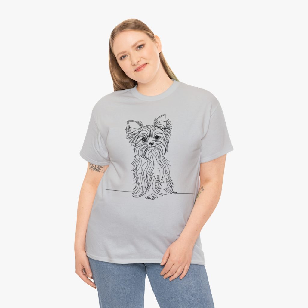 Chorkie Unisex Cotton Tee (D01)