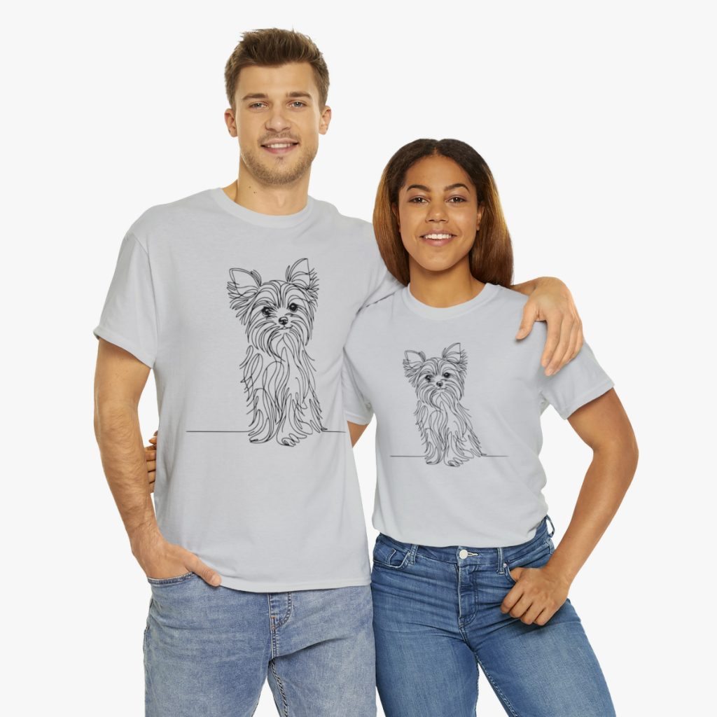 Chorkie Unisex Cotton Tee (D01)