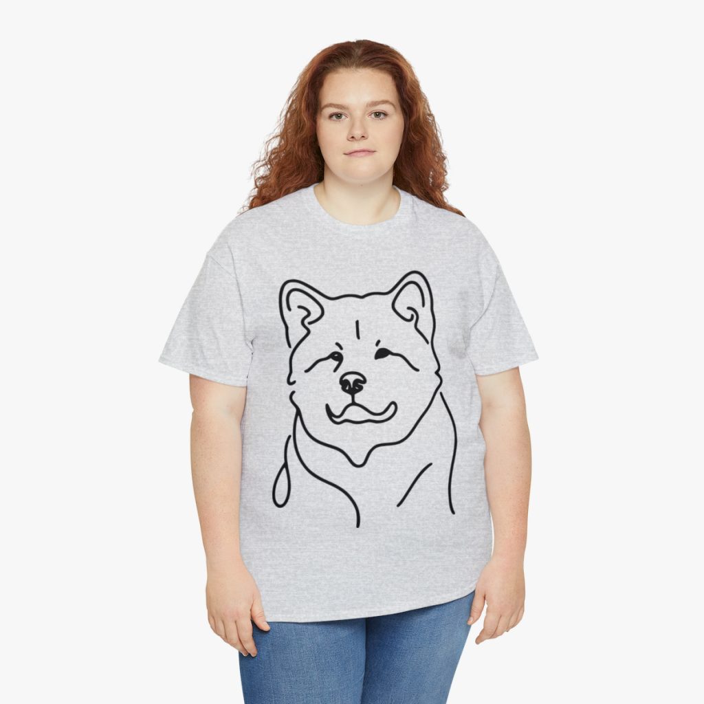 American Akita Unisex Cotton Tee (D02)