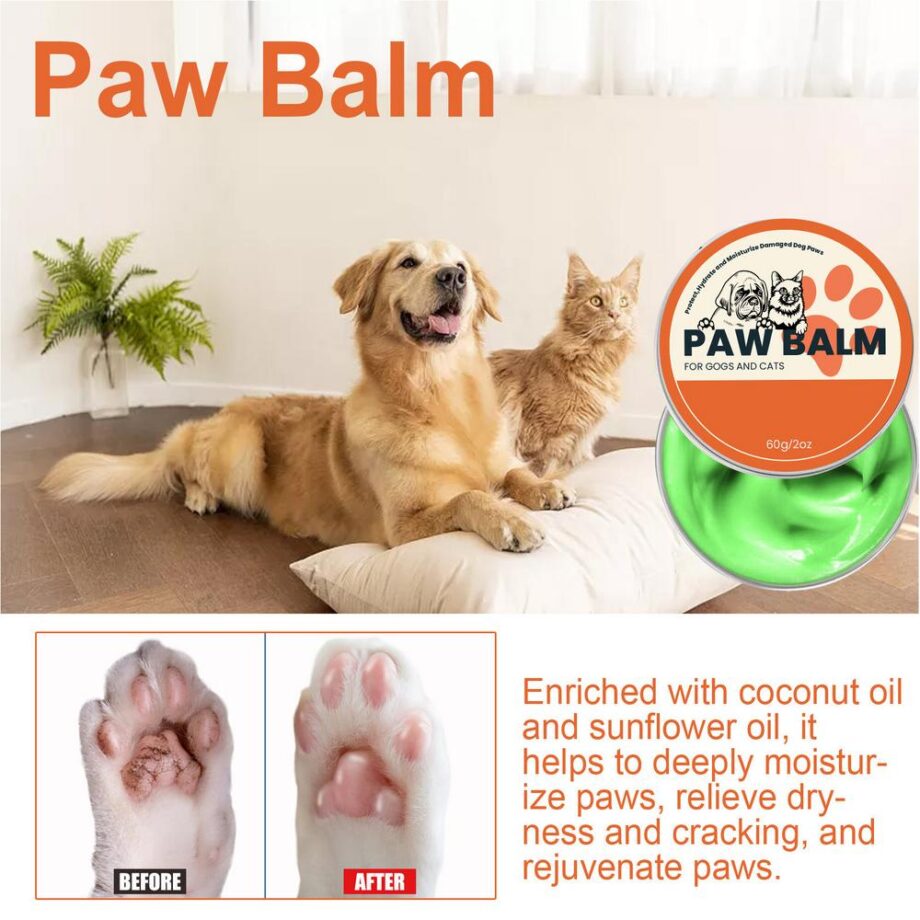 Natural Dog Paw Balm Ingredients